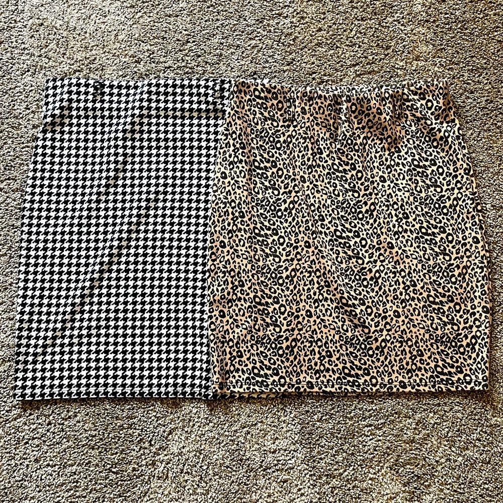 Printed skirts Size Large